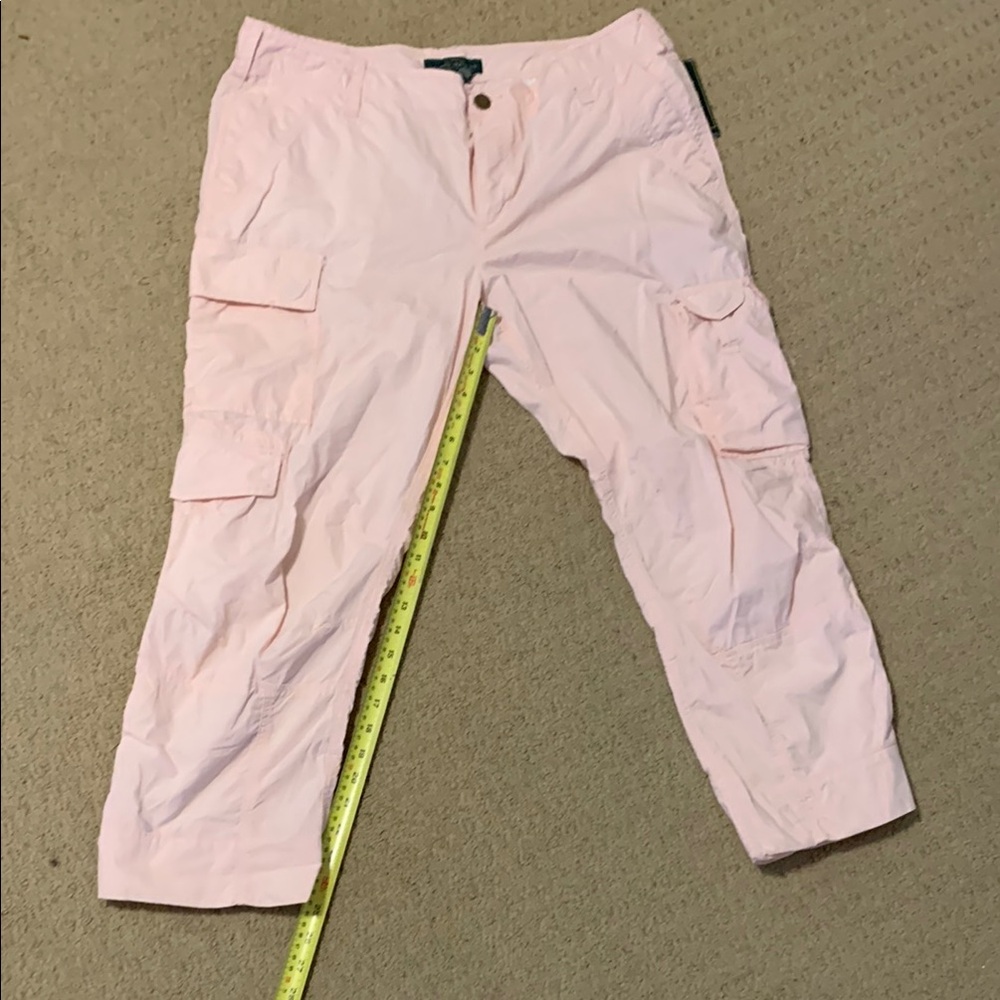 Ralph Lauren Pink Cargo Pants NWT - Picture 5 of 10